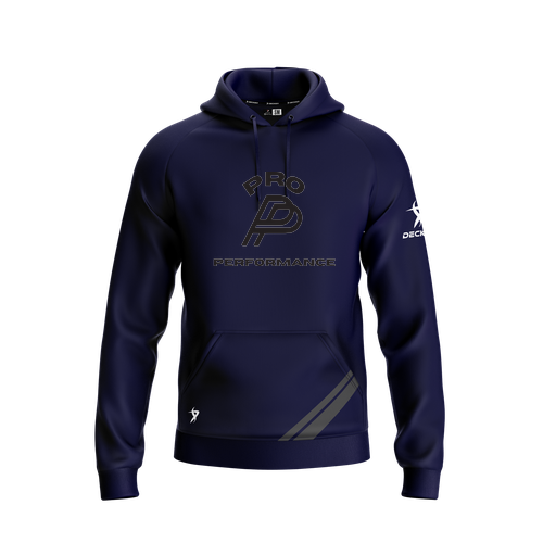 [FOLHSMNV-YXS-LOGO1] Decker Summit Hoodie (Youth XS, Navy, Logo 1)