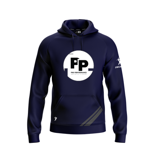 [FOLHSMNV-YXS-LOGO2] Decker Summit Hoodie (Youth XS, Navy, Logo 2)