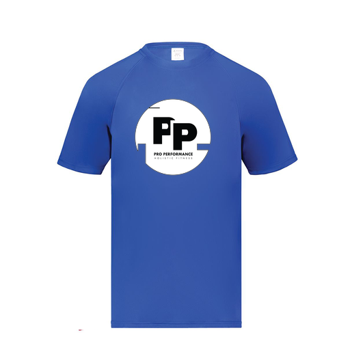 [2790.060.S-LOGO2] Men's Smooth Sport T-Shirt (Adult S, Royal, Logo 2)
