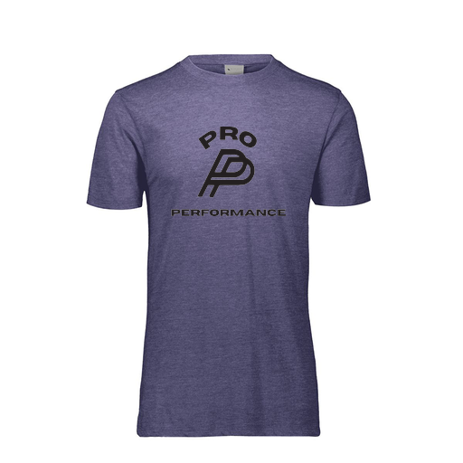 [FTSCUBRY-AS-LOGO1] Decker Men's Tri-Blend T-Shirt - Short Sleeve (Adult S, Royal, Logo 1)