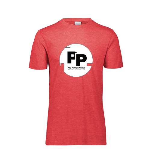 [FTSCUBRD-AS-LOGO2] Decker Men's Tri-Blend T-Shirt - Short Sleeve (Adult S, Red, Logo 2)