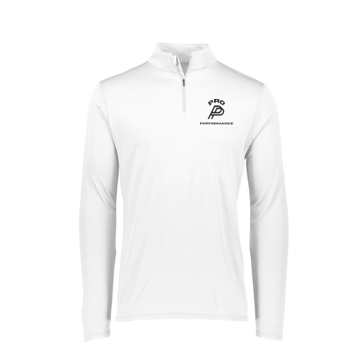 [FTLQFLWH-FAXS-LOGO1] Decker Women's Flex-Lite 1/4 Zip Shirt (Female Adult XS, White, Logo 1)