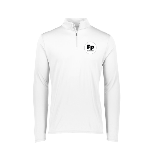 [FTLQFLWH-FAXS-LOGO2] Decker Women's Flex-Lite 1/4 Zip Shirt (Female Adult XS, White, Logo 2)