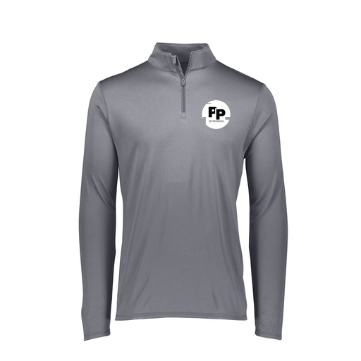 [FTLQFLGY-FAXS-LOGO2] Decker Women's Flex-Lite 1/4 Zip Shirt (Female Adult XS, Gray, Logo 2)
