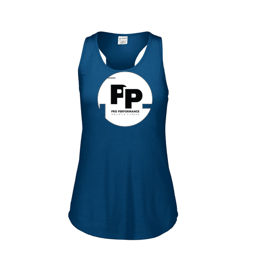 [3078.U22.S-LOGO2] Ladies Tri Blend Tank Top (Female Adult S, Navy, Logo 2)