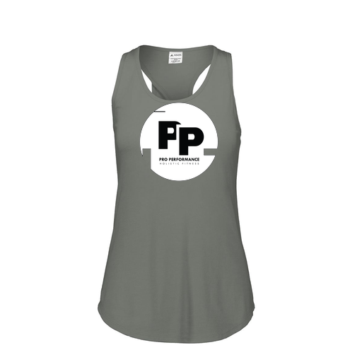 [3078.013.S-LOGO2] Ladies Tri Blend Tank Top (Female Adult S, Gray, Logo 2)