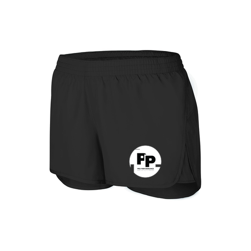 [2430.080.XS-LOGO2] Women's Performance Shorts (Female Adult XS, Black, Logo 2)
