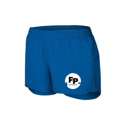 [2430.060.XS-LOGO2] Women's Performance Shorts (Female Adult XS, Royal, Logo 2)
