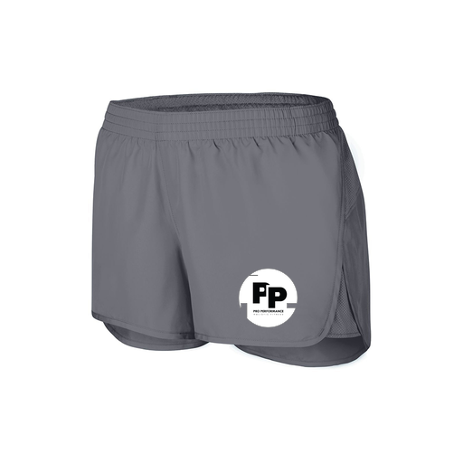 [2430.059.XS-LOGO2] Women's Performance Shorts (Female Adult XS, grey, Logo 2)