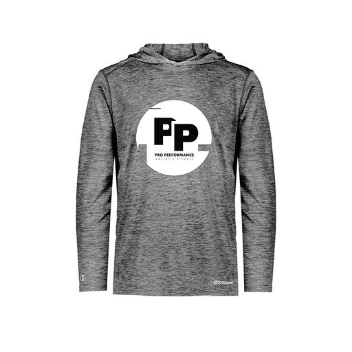 [FOLHCGBK-AS-LOGO2] Men's Charge Hoodie (Adult S, Black, Logo 2)
