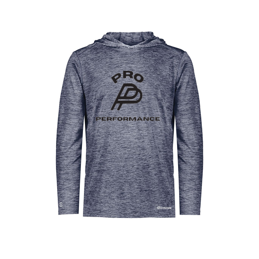 [CUS-DFW-CHGHOOD-PER-LSL-NVY-AS-LOGO1] Men's Charge Hoodie (Adult S, Navy, Logo 1)