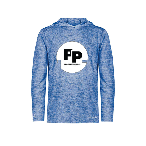 [FOLHCGRY-YS-LOGO2] Decker Youth Charge Hoodie (Youth S, Royal, Logo 2)