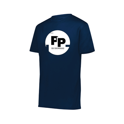 [222818.065.S-LOGO2] Men's Movement Dri Fit Shirt (Adult S, Navy, Logo 2)