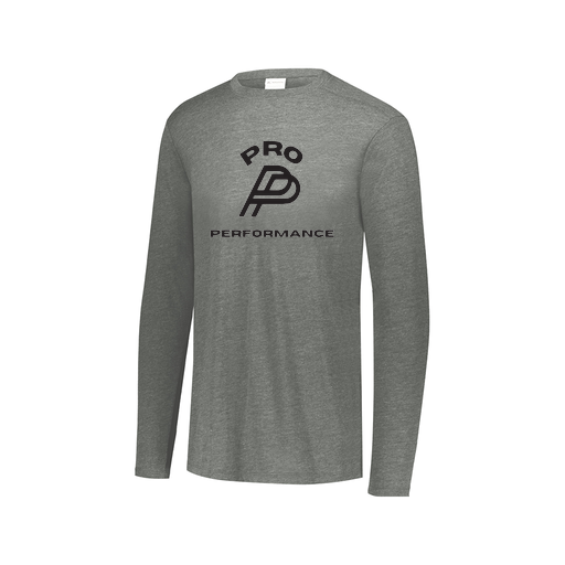 [3075.013.XS-LOGO1] Men's LS Ultra-blend T-Shirt (Adult XS, Gray, Logo 1)