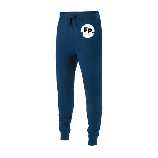 [229548.065.XS-LOGO2] Men's 60/40 Fleece Jogger (Adult XS, Navy, Logo 2)