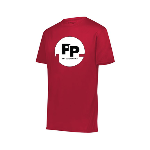 [222819.083.XXS-LOGO2] Youth Movement Dri Fit Shirt (Youth XXS, Red, Logo 2)