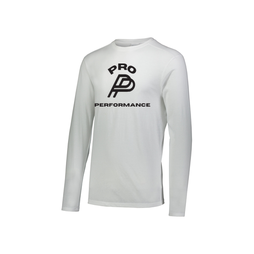 [FTLCUBWH-YS-LOGO1] Decker Youth Tri-Blend T-Shirt - Long Sleeve (Youth S, White, Logo 1)