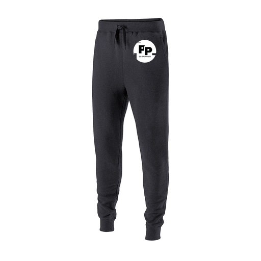 [229648.E83.S-LOGO2] Youth 60/40 Fleece Jogger (Youth S, Gray, Logo 2)