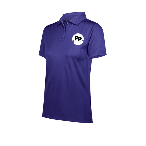 [222768-PUR-FAXS-LOGO2] Ladies Prism Polo (Female Adult XS, Purple, Logo 2)